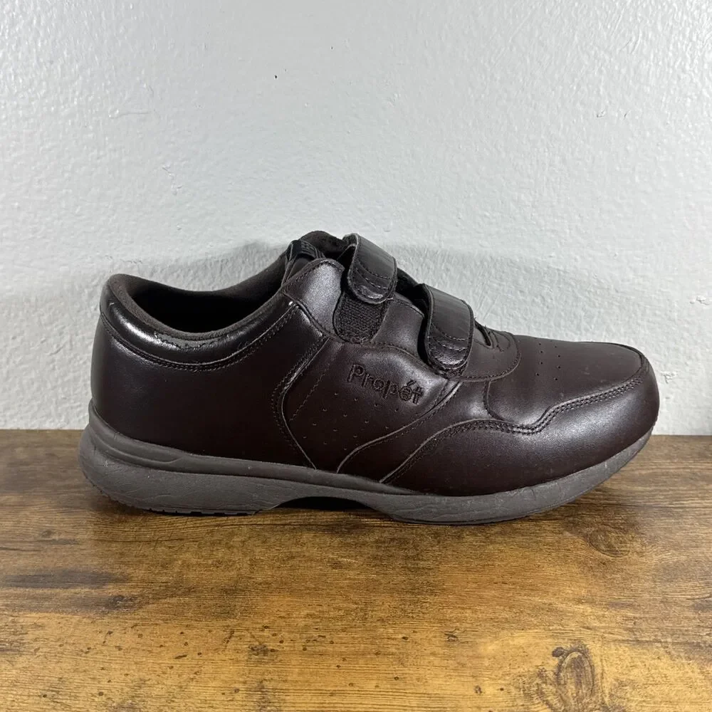 PROPET M3705 LIFE WALKER BROWN 2 STRAP CASUAL  WALKING MENS 11 XX 5E